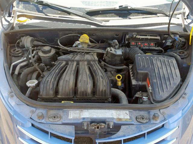 3A8FY58B77T591360 - 2007 CHRYSLER PT CRUISER BLUE photo 7