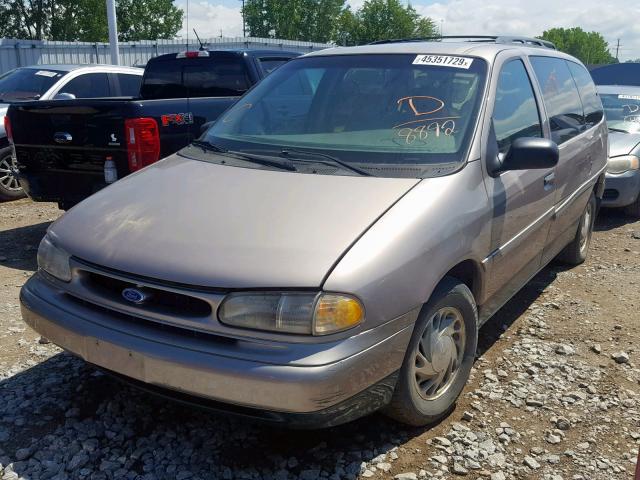 2FMDA514XSBB88892 - 1995 FORD WINDSTAR W TAN photo 2