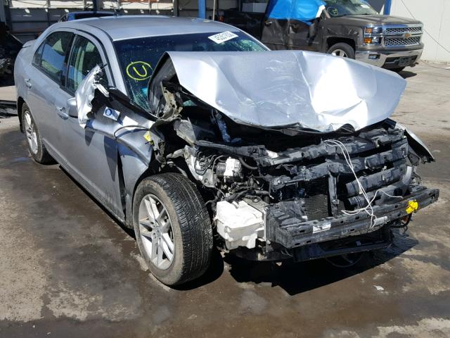 3FAHP0GA8CR115887 - 2012 FORD FUSION S SILVER photo 1