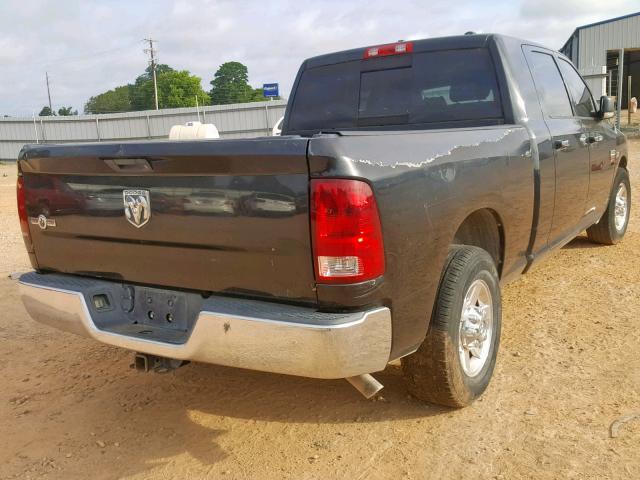 3D7TP2HT1AG186542 - 2010 DODGE RAM 2500 BLACK photo 4