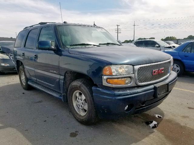 1GKEK63UX5J140919 - 2005 GMC YUKON DENA BLUE photo 1