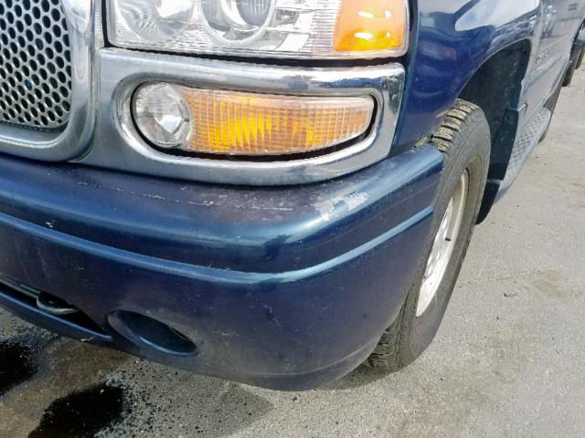 1GKEK63UX5J140919 - 2005 GMC YUKON DENA BLUE photo 10