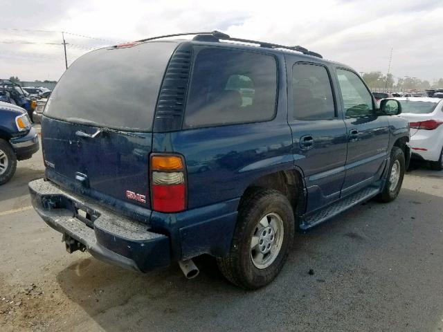 1GKEK63UX5J140919 - 2005 GMC YUKON DENA BLUE photo 4