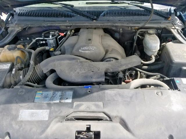 1GKEK63UX5J140919 - 2005 GMC YUKON DENA BLUE photo 7