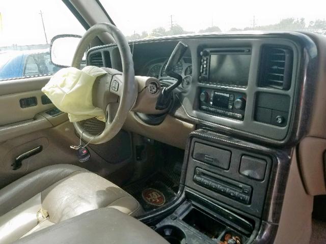 1GKEK63UX5J140919 - 2005 GMC YUKON DENA BLUE photo 9