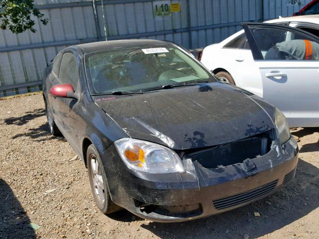 1G1AL18F067657268 - 2006 CHEVROLET COBALT LT BLACK photo 1