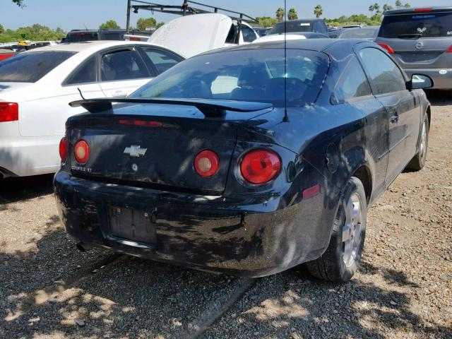 1G1AL18F067657268 - 2006 CHEVROLET COBALT LT BLACK photo 4