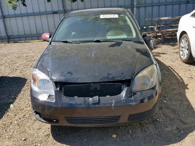 1G1AL18F067657268 - 2006 CHEVROLET COBALT LT BLACK photo 7