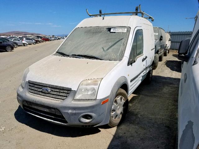 NM0LS7AN6DT171265 - 2013 FORD TRANSIT CO WHITE photo 2