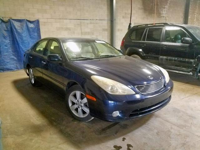 JTHBA30G655138560 - 2005 LEXUS ES330 BLUE photo 1