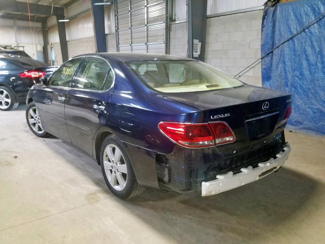 JTHBA30G655138560 - 2005 LEXUS ES330 BLUE photo 3