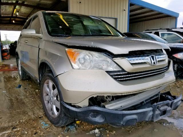 JHLRE38757C014726 - 2007 HONDA CR-V EXL BEIGE photo 1