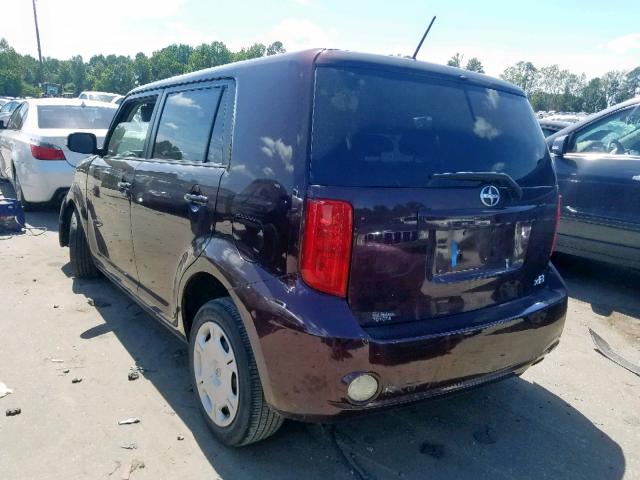 JTLKE50E091093861 - 2009 TOYOTA SCION XB 紫色 照片 3