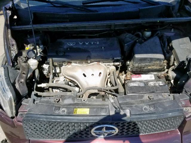 JTLKE50E091093861 - 2009 TOYOTA SCION XB 紫色 照片 7