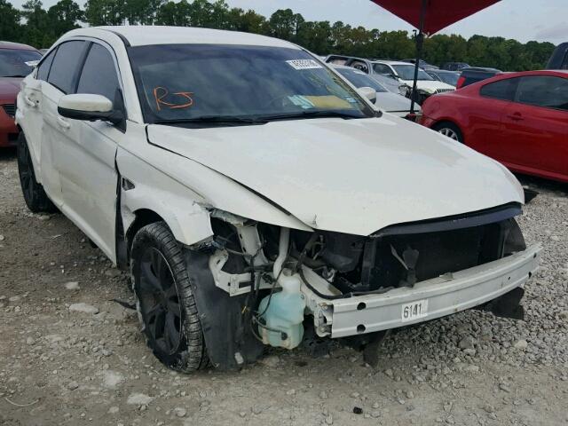 1FAHP2EW1AG125322 - 2010 FORD TAURUS SEL WHITE photo 1