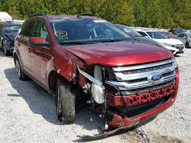 2FMDK4KC1EBA84454 - 2014 FORD EDGE LIMIT RED photo 1