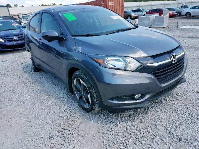 3CZRU5H52JM712107 - 2018 HONDA HR-V EX GRAY photo 1