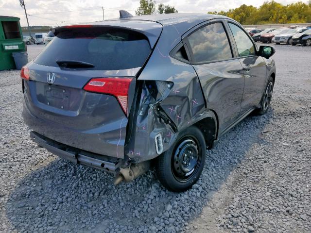 3CZRU5H52JM712107 - 2018 HONDA HR-V EX GRAY photo 4