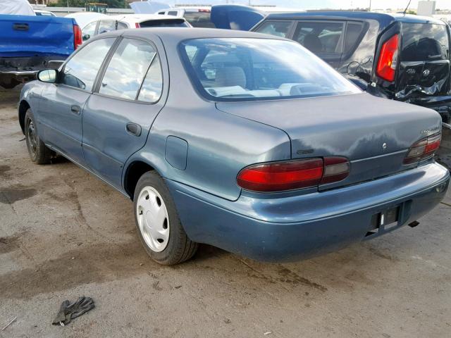 1Y1SK5282SZ059967 - 1995 GEO PRIZM GREEN photo 3