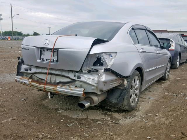 1HGCP2F74AA128005 - 2010 HONDA ACCORD EX SILVER photo 4