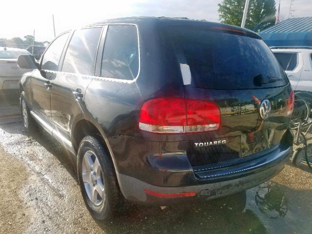 WVGZG77L45D027600 - 2005 VOLKSWAGEN TOUAREG 3. BLACK photo 3