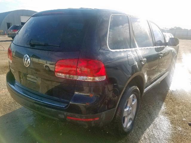 WVGZG77L45D027600 - 2005 VOLKSWAGEN TOUAREG 3. BLACK photo 4