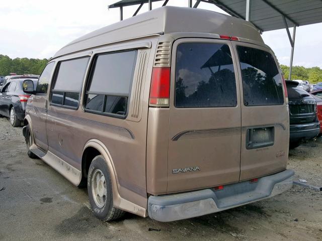 1GDFG15R1W1107401 - 1998 GMC SAVANA RV BROWN photo 3