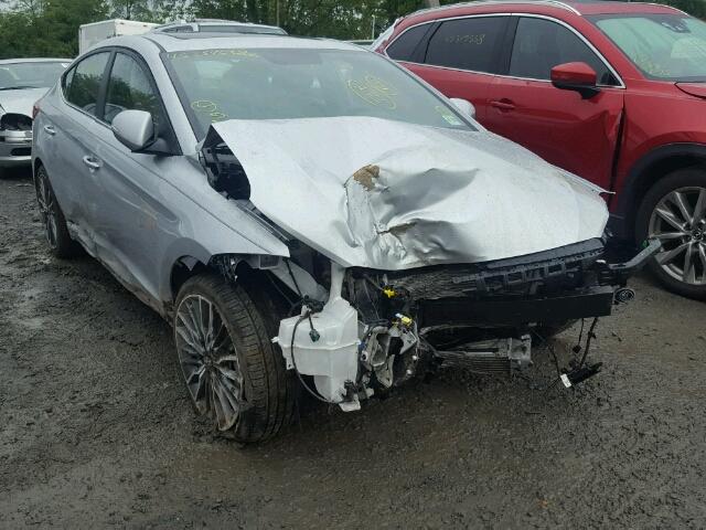 KMHD04LB4JU537756 - 2018 HYUNDAI ELANTRA SP SILVER photo 1