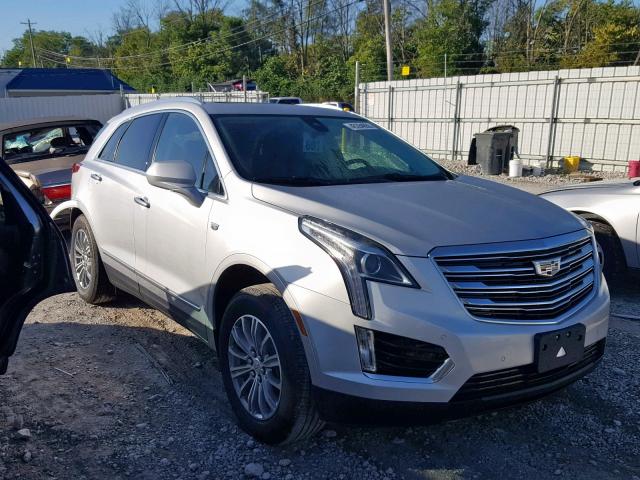 1GYKNBRS2HZ170274 - 2017 CADILLAC XT5 LUXURY SILVER photo 1