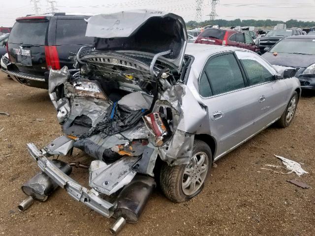 19UUA5662YA031992 - 2000 ACURA 3.2TL SILVER photo 4