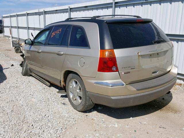 2C8GF68445R320067 - 2005 CHRYSLER PACIFICA T TAN photo 3