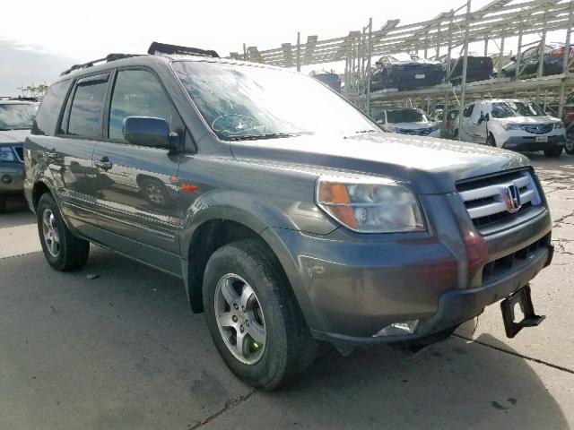 5FNYF18658B012173 - 2008 HONDA PILOT EXL GREEN photo 1
