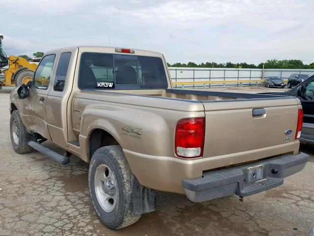 1FTZR15X5YPC05504 - 2000 FORD RANGER SUP GOLD photo 3