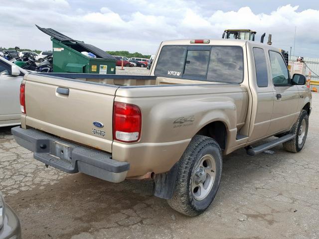 1FTZR15X5YPC05504 - 2000 FORD RANGER SUP GOLD photo 4