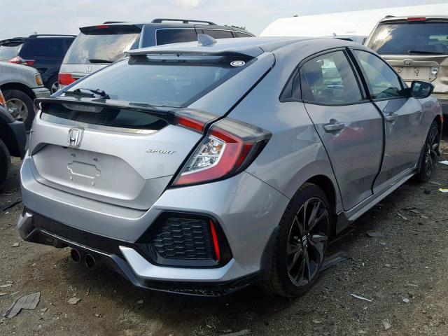 SHHFK7G45JU224825 - 2018 HONDA CIVIC SPOR SILVER photo 3