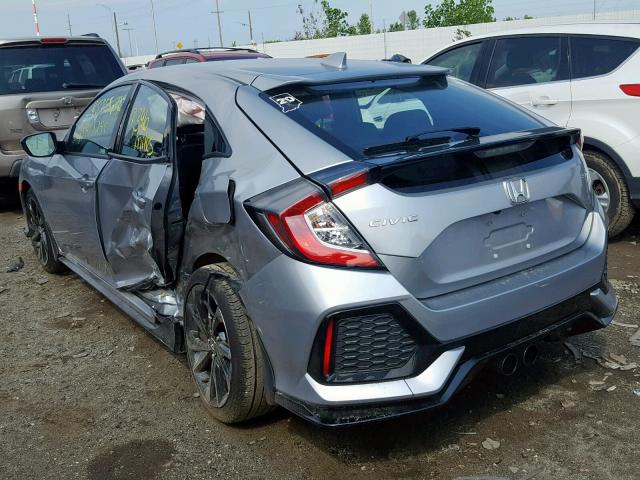 SHHFK7G45JU224825 - 2018 HONDA CIVIC SPOR SILVER photo 4