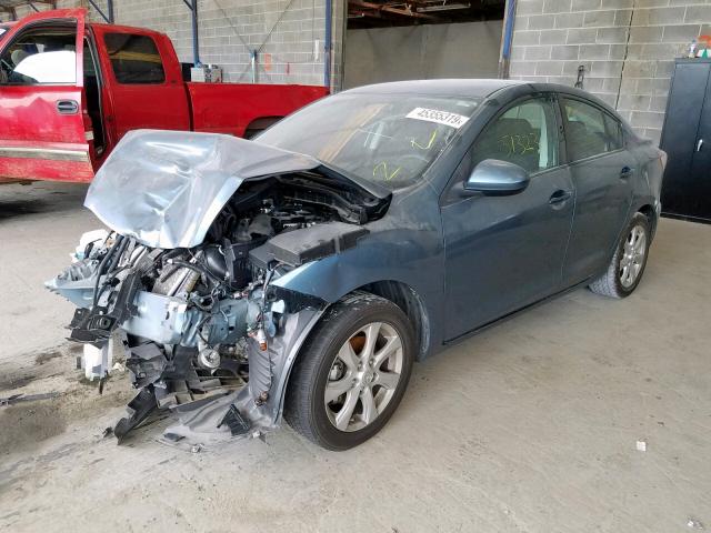 JM1BL1SF9A1275059 - 2010 MAZDA 3 I BLUE photo 2