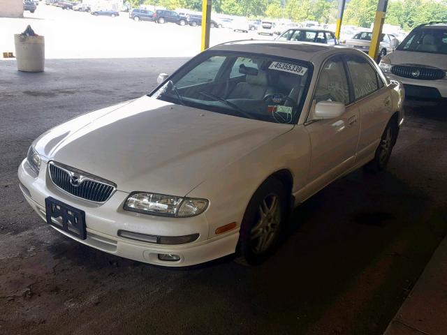 JM1TA2214X1506673 - 1999 MAZDA MILLENIA WHITE photo 2