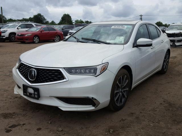 19UUB2F38JA005260 - 2018 ACURA TLX WHITE photo 2