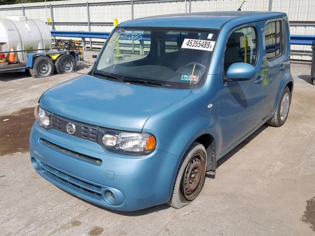 JN8AZ28R09T104352 - 2009 NISSAN CUBE BASE TEAL photo 2