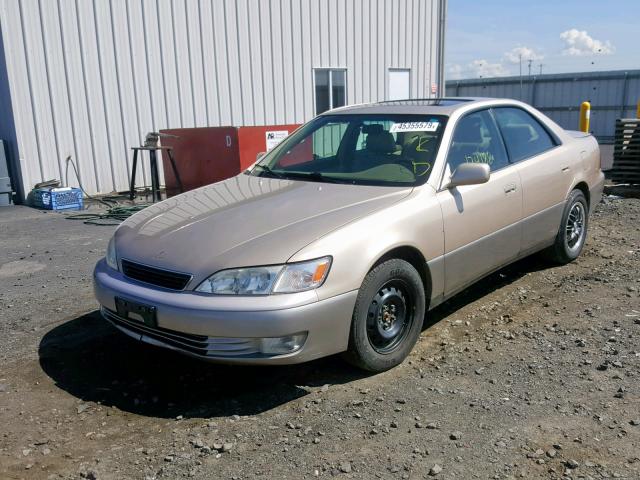 JT8BF28G6W0086149 - 1998 LEXUS ES 300 TAN photo 2