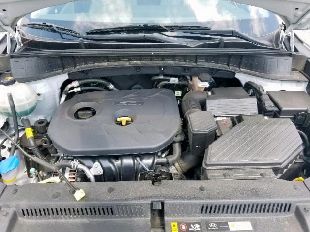 KM8J3CA43JU696051 - 2018 HYUNDAI TUCSON SEL SILVER photo 7