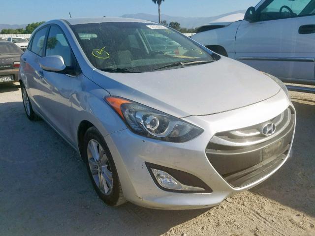 KMHD35LH8EU166513 - 2014 HYUNDAI ELANTRA GT SILVER photo 1