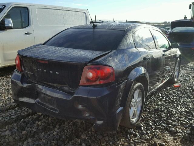 1B3BD4FB9BN506124 - 2011 DODGE AVENGER EX BLUE photo 4