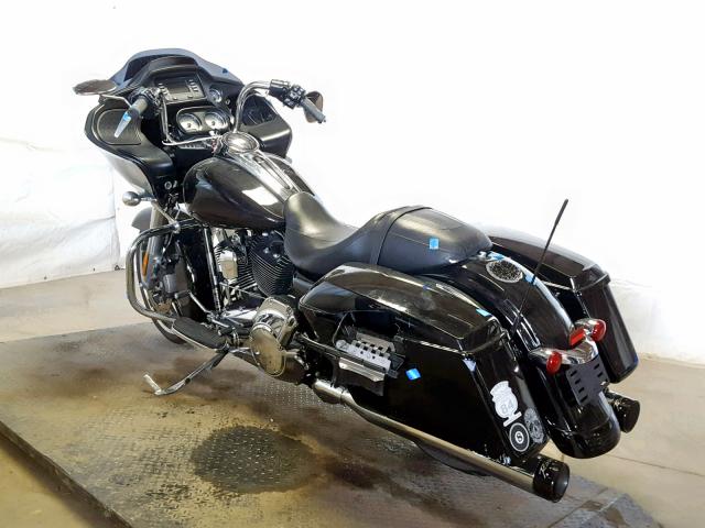 1HD1KHM13FB689446 - 2015 HARLEY-DAVIDSON FLTRX ROAD BLACK photo 3