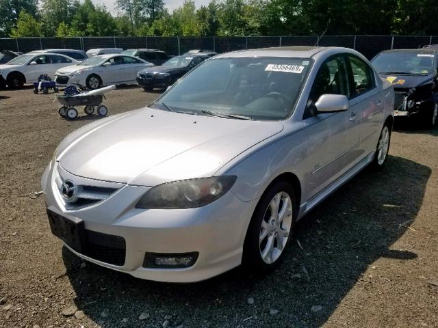 JM1BK323471676631 - 2007 MAZDA 3 S SILVER photo 2