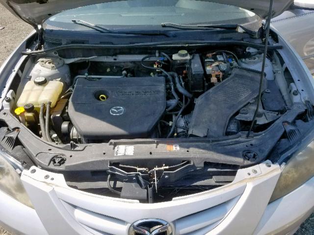 JM1BK323471676631 - 2007 MAZDA 3 S SILVER photo 7