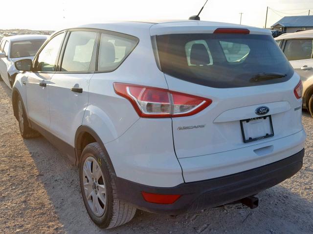 1FMCU0F74GUA66541 - 2016 FORD ESCAPE S WHITE photo 3