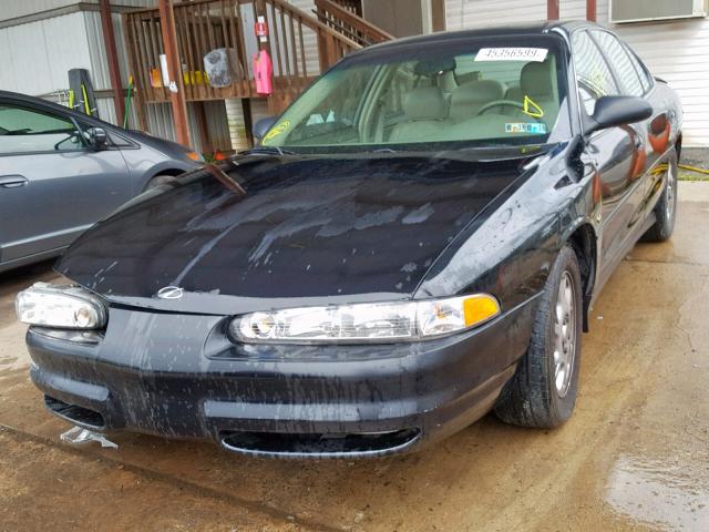 1G3WX52H42F248127 - 2002 OLDSMOBILE INTRIGUE G BLACK photo 2