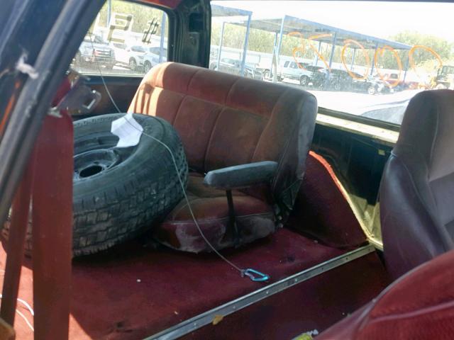 1B4GD12T2FS609987 - 1985 DODGE RAMCHARGER BLACK photo 6